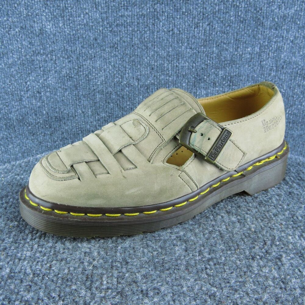 Dr. Martens Light Tan Woven Slip ons